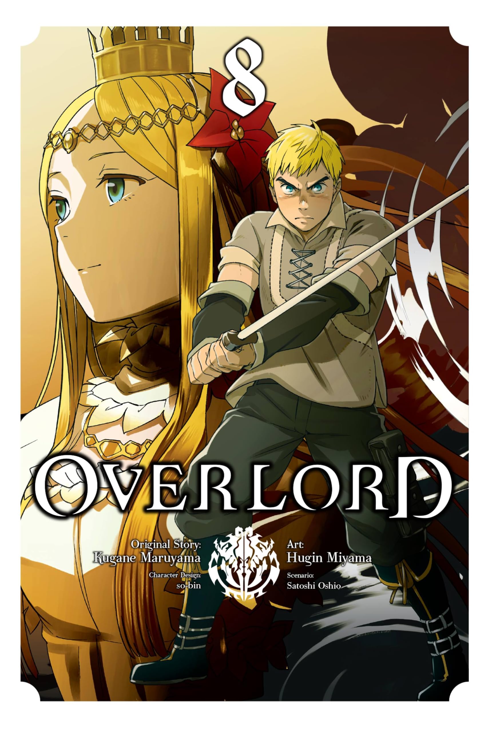 Cover of Overlord (Manga) Vol.8