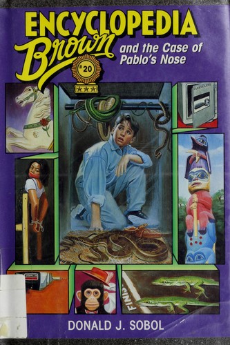 Cover of Encyclopedia Brown and the Case of Pablo's Nose