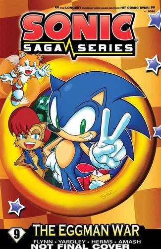 Cover of Sonic Saga Series 10: On the Run!