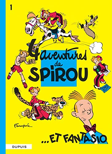Cover of 4 aventuras de Spirou e Fantásio