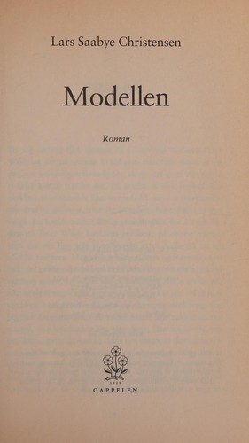 Cover of Modellen