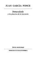 Cover of Inmaculada, o los placeres de la inocencia