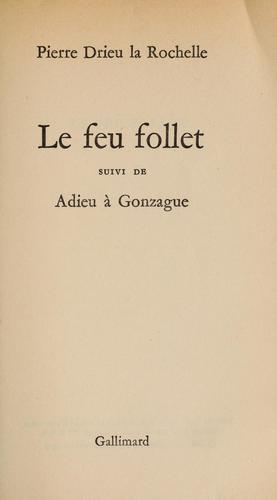Cover of Le feu follet