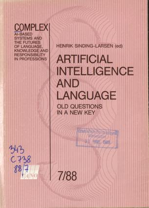 Cover of Language study unit.