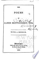 Cover of Poems of James Montgomery