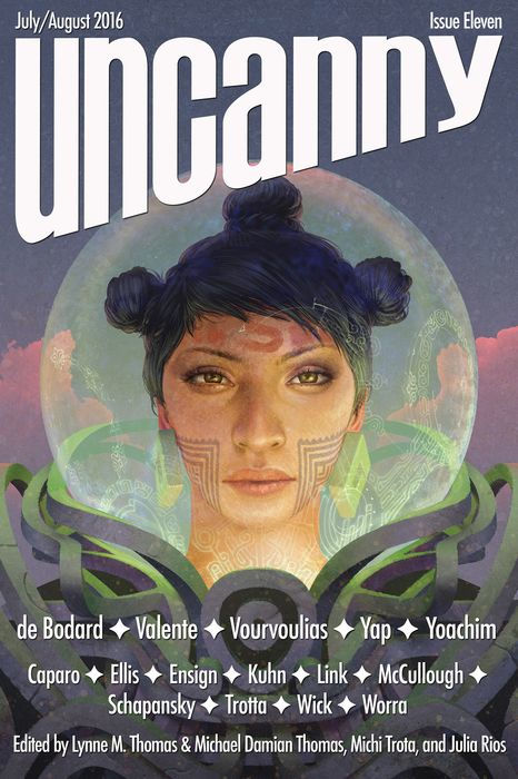 Cover of Uncanny Magazine Issue 11: July/August 2016