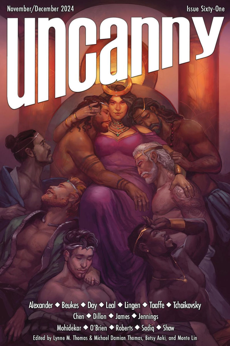 Cover of Uncanny Magazine Issue 61: November/December 2024