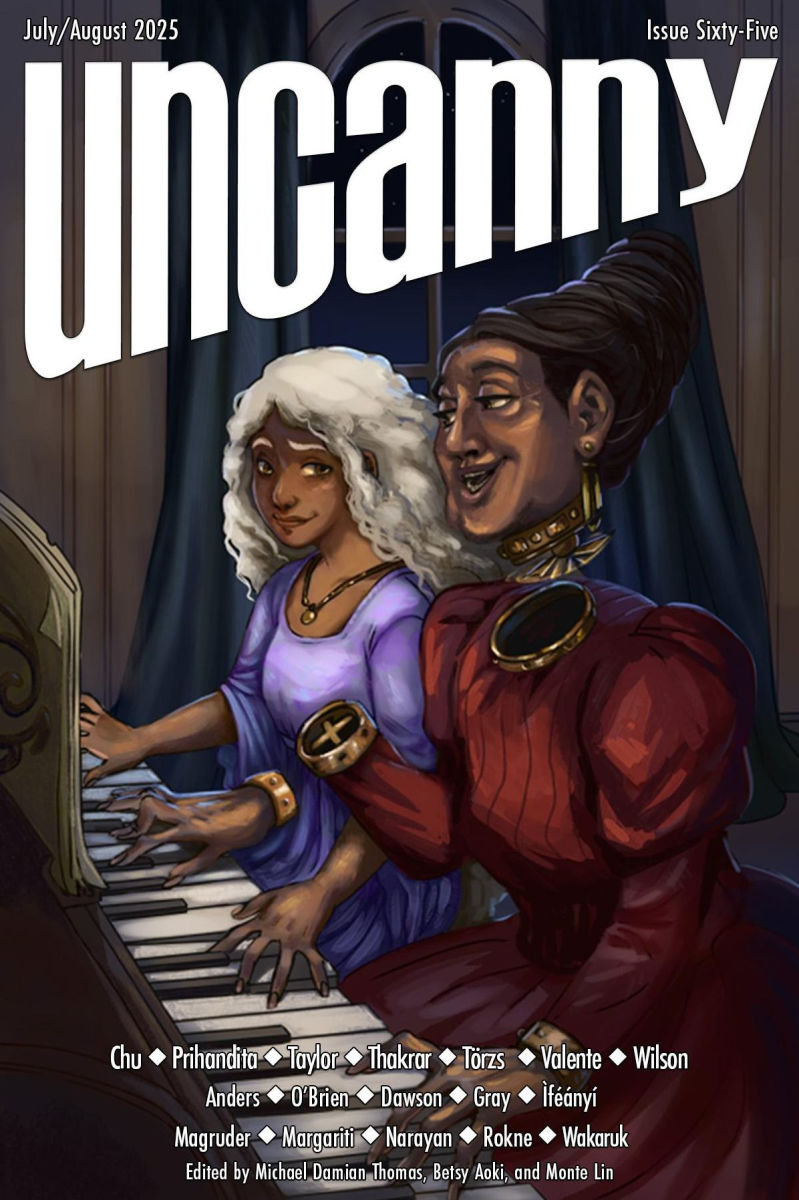 Cover of Uncanny Magazine Issue 65: July/August 2025