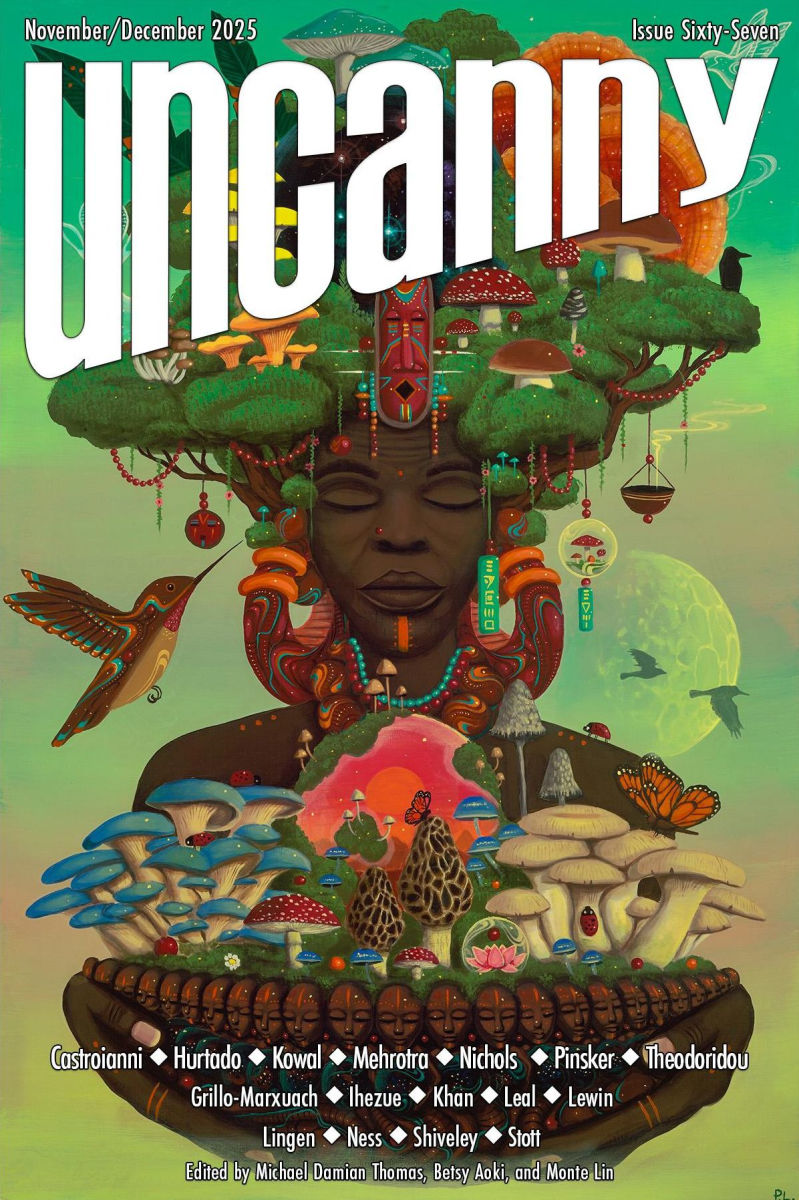 Cover of Uncanny Magazine Issue 67: November/December 2025