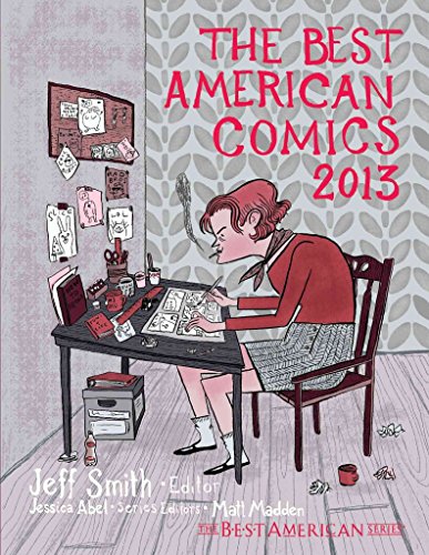 Cover of The Best American Comics 2013