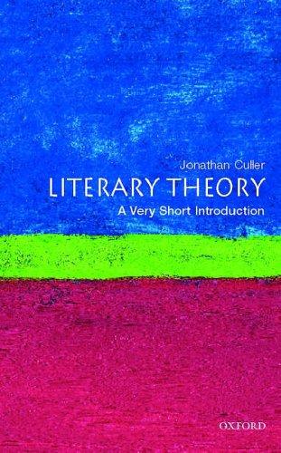 Cover of Literary Theory: A Very Short Introduction