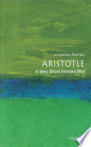 Cover of Aristotle: A Very Short Introduction