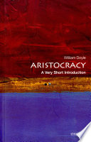 Cover of Aristocracy: A Very Short Introduction