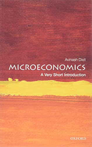 Cover of Microeconomics: A Very Short Introduction