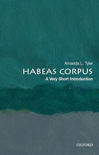 Cover of Habeas Corpus: A Very Short Introduction