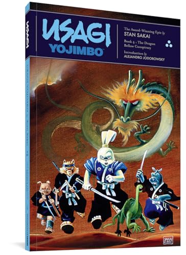Cover of Usagi Yojimbo, Vol. 4: The Dragon Bellow Conspiracy