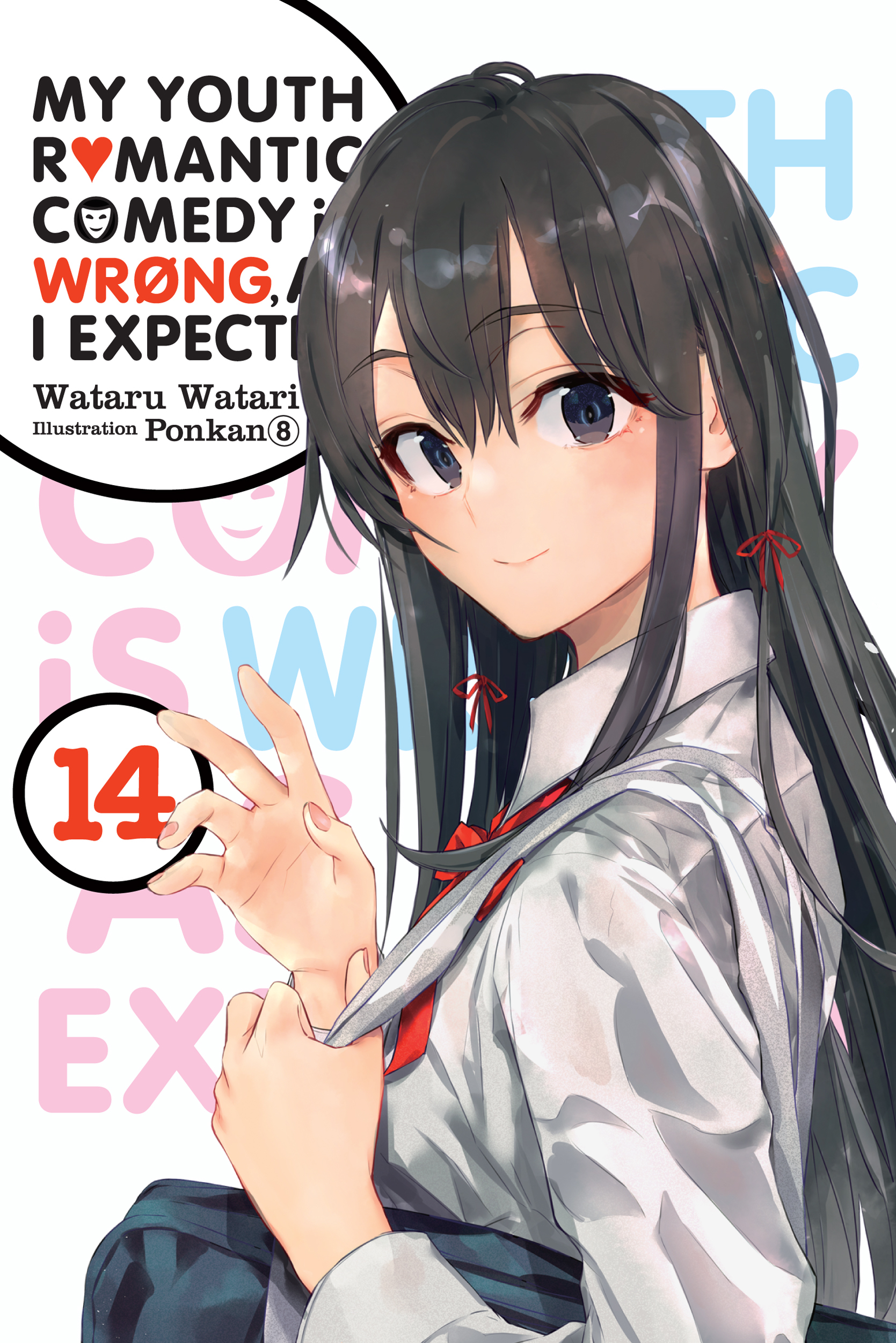 Cover of My Youth Romantic Comedy Is Wrong, as I Expected, Vol. 14