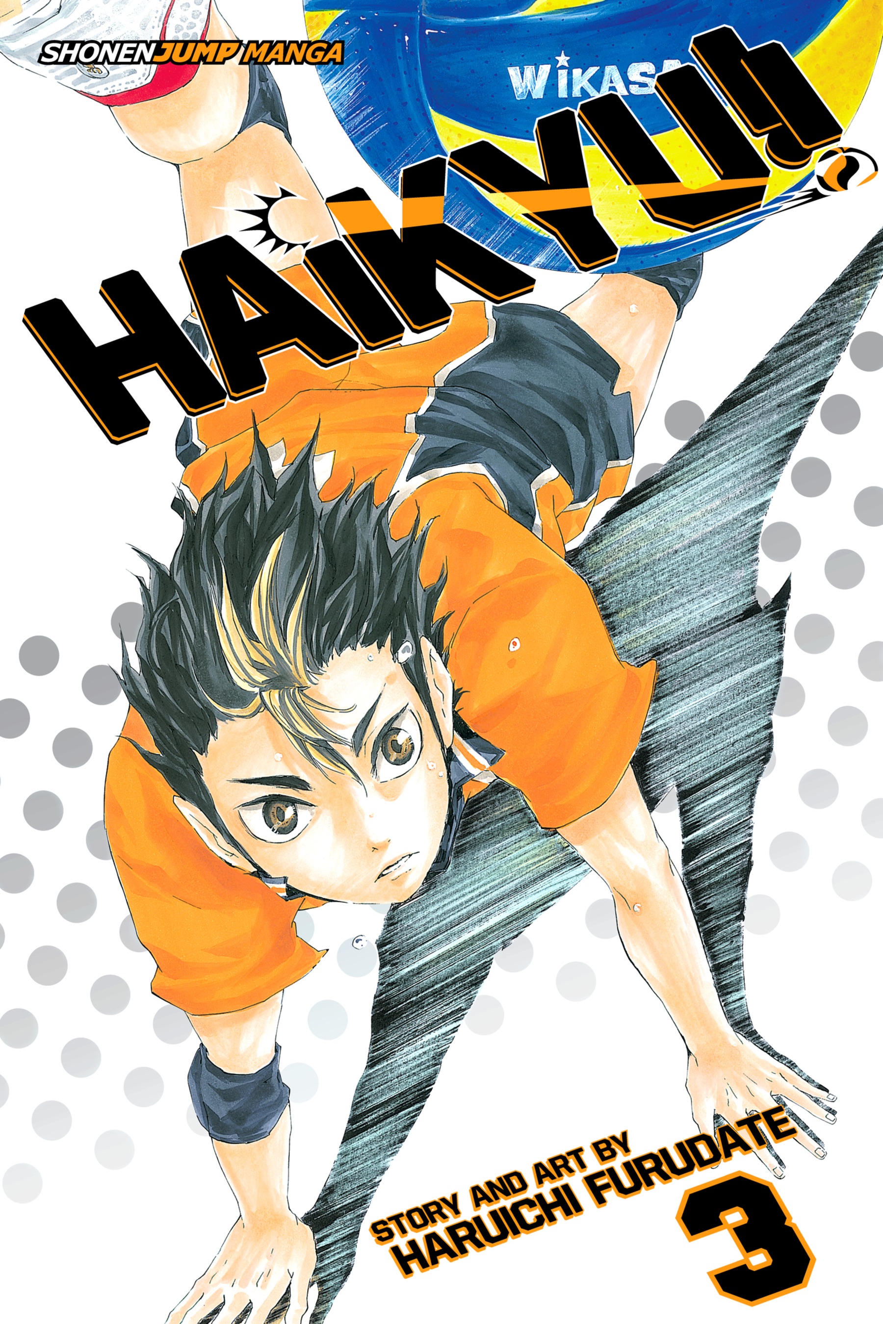Cover of Haikyu!!, Vol. 3: Go, Team Karasuno!