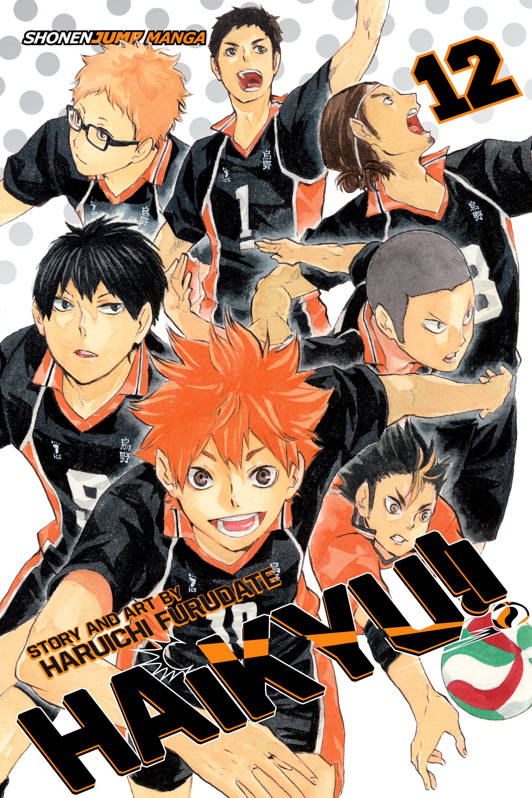 Cover of Haikyu!!, Vol. 12: The Tournament Begins!