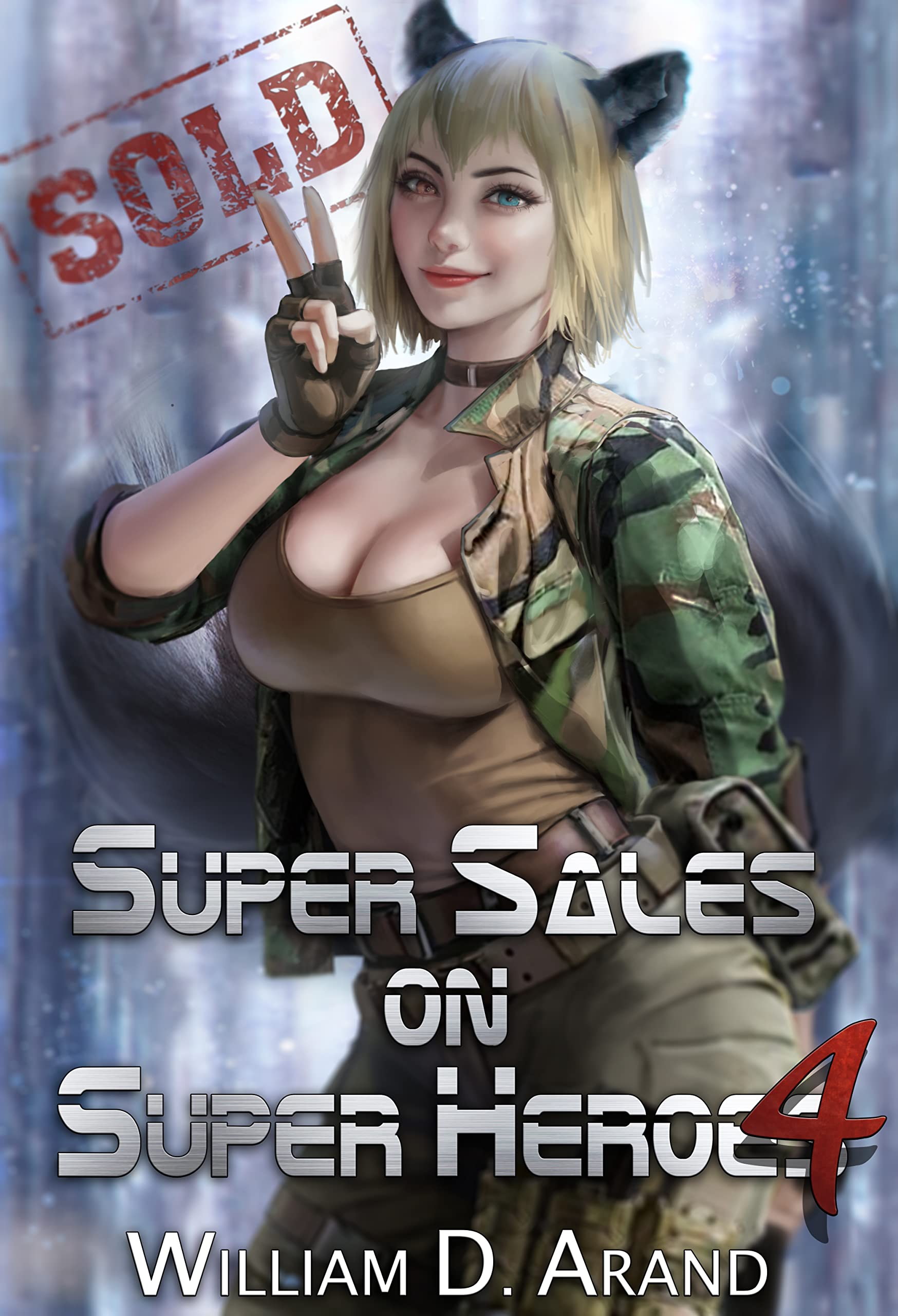 Cover of Super Sales on Super Heroes, Book 4