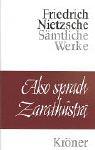 Cover of Thus Spoke Zarathustra: A Book for All and None, by Friedrich Nietzsche