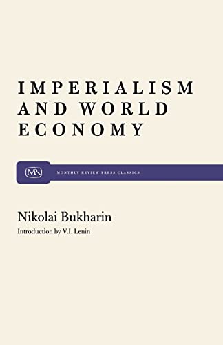 Cover of Imperialism and World Economy ; with an Introduction by V.I. Lenin