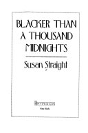 Cover of Blacker Than a Thousand Midnights