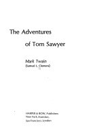 Cover of The Adventures of Tom Sawyer