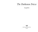 Cover of The Parthenon Frieze