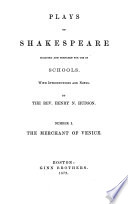 Cover of Merchant of Venice