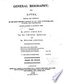 Cover of General Biography