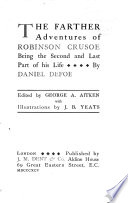 Cover of Farther adventures of Robinson Crusoe being the second and last part of his life