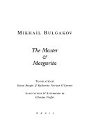 Cover of The Master & Margarita