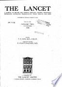 Cover of The Lancet
