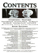 Cover of Rain Taxi Review of Books