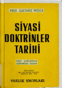 Cover of Siyasî doktrinler tarihi