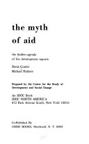Cover of The Myth of Aid