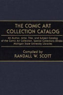 Cover of The Comic Art Collection Catalog
