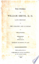 Cover of The Works of William Smith