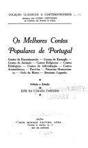 Cover of Os melhores contos populares de Portugal