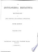Cover of The Encyclopaedia Britannica ...