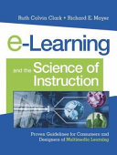 Cover of E-Learning and the Science of Instruction