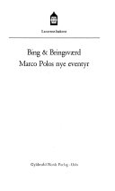 Cover of Marco Polos nye eventyr