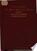 Cover of Shakespeare's Comedy of the Two Gentlemen of Verona