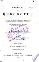 Cover of History of Herodotus