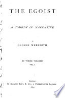 Cover of The Egoist