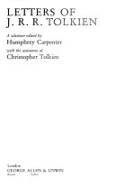 Cover of Letters of J.R.R. Tolkien