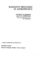 Cover of Radiative Processes in Astrophysics