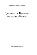Cover of Bjørnstjerne Bjørnson og nasjonalismen