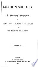 Cover of London Society